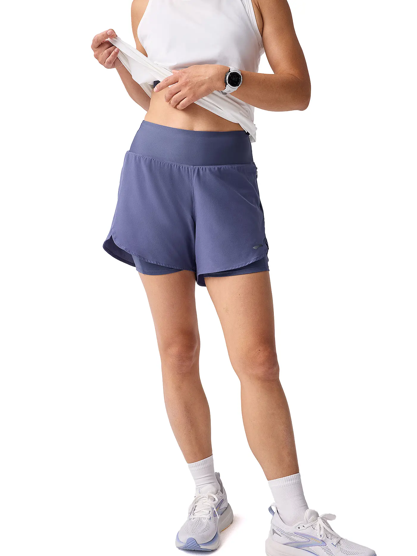 BROOKS | Damen Laufshort Chaser 5 2in1 2.0 | 
